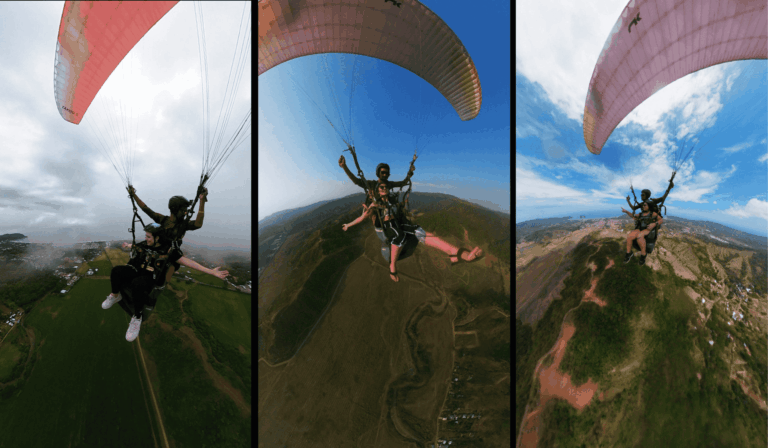 Parapente Litoral Voo duplo com Seguro