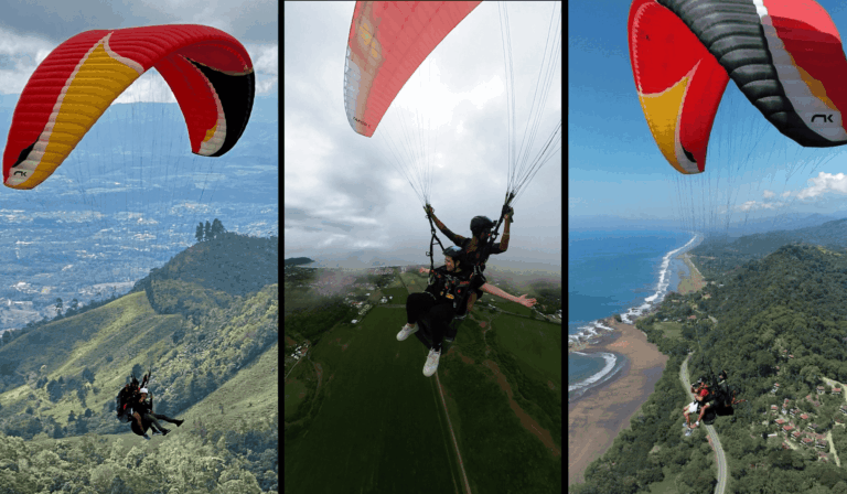 Parapente Litoral Voo duplo com Seguro
